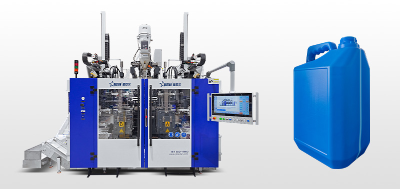 5L单腔双工位吹瓶机