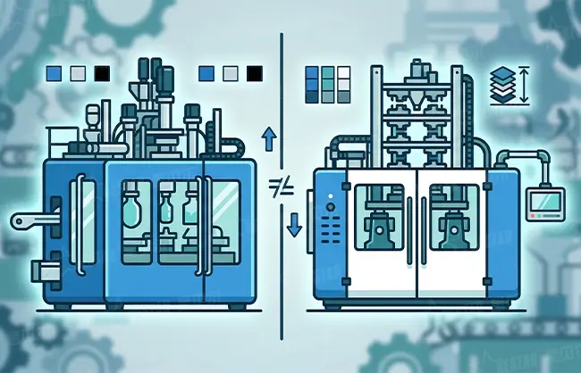 全电动吹塑机 vs 液压吹塑机：核心区别与优势解析